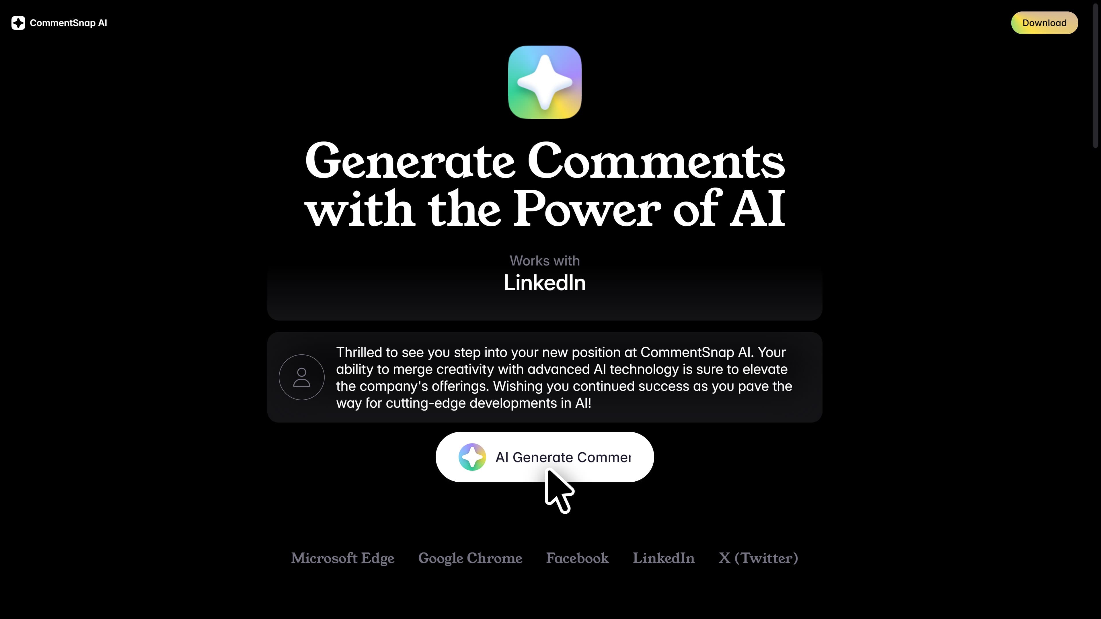 CommentSnap AI screenshot 1