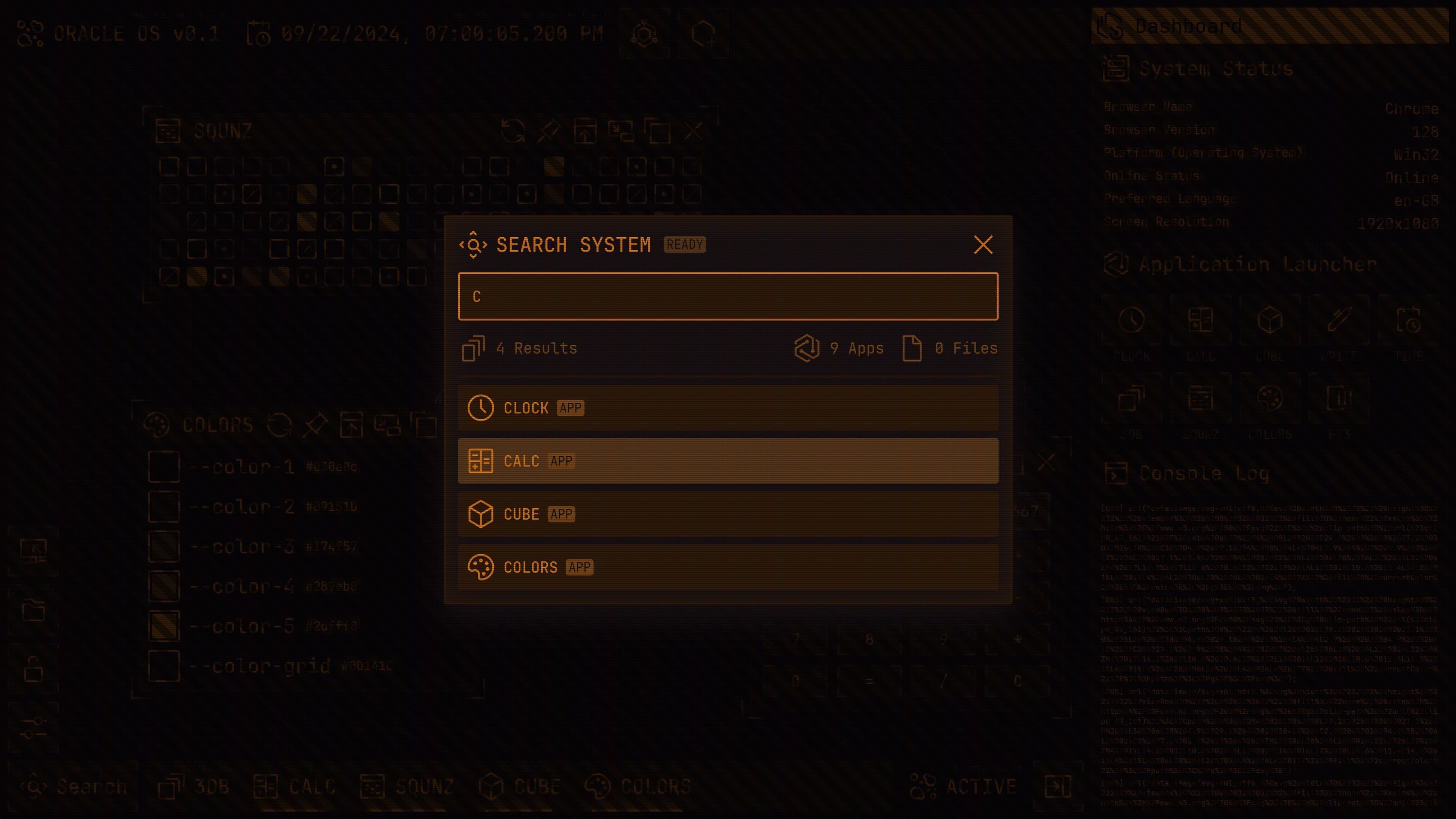 Oracle OS screenshot 3